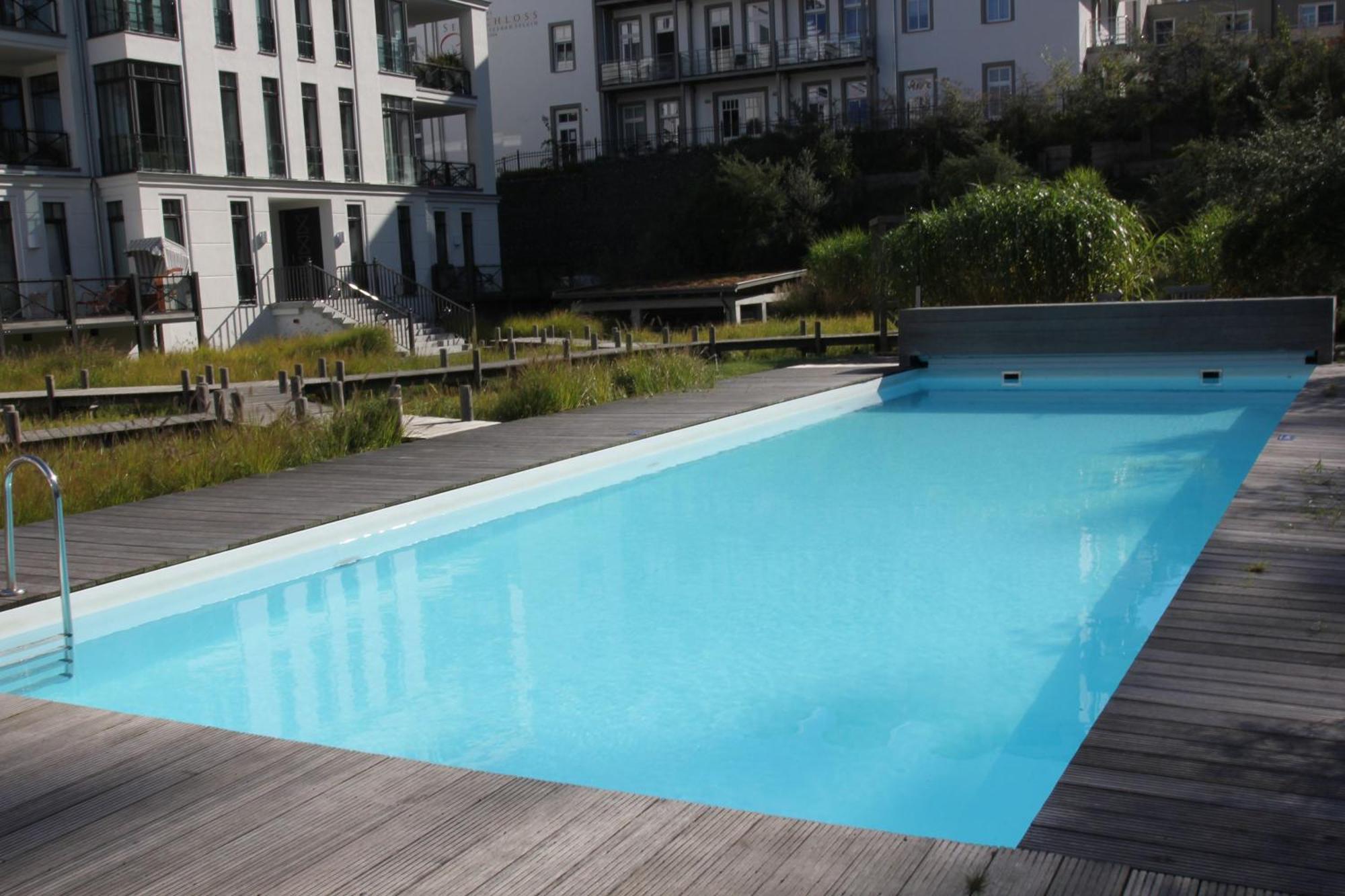 Pool Und Sauna Mit Meerblick, Direkt An Der Seebruecke - First Sellin Fewo 3 8 Dış mekan fotoğraf